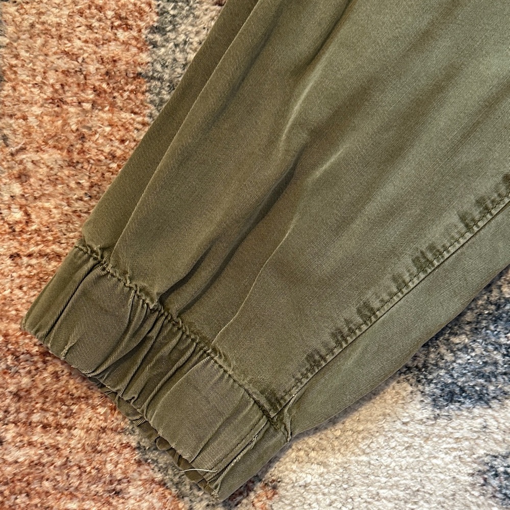 Aerie Khaki Olive Women’s Cargo Jogger Pants - Picture 6 of 9